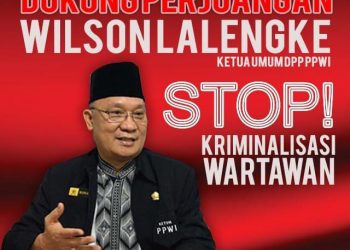 Legalisasi “Law As a Tool of Crime” di Penangkapan Wilson Lalengke Penulis : Heintje G. Mandagi Ketua Dewan Pers Indonesia dan Ketum DPP SPRI