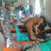 Kodim 0321/Rohil Laksanakan Kegiatan Donor Darah, Dalam Rangka HUT Ke-63 Korem 031/WB