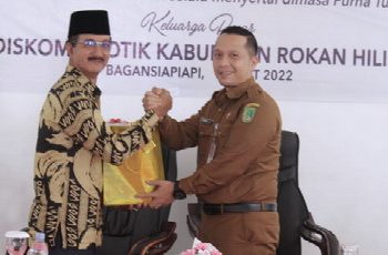 Dalam Prosesi Pelepasan Jabatan, Hermanto Sebut Diskominfotiks Rohil Semakin Baik, ‘Mari Bersama Dukung Visi Misi Bapak Bupati dan Wakil Bupati Rohil’