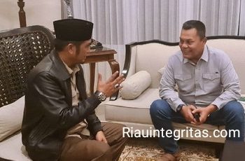 Kepala BAIS TNI Letnan Jendral TNI Joni Supriyanto Sambut Kunjungan Ketum DPP Santri Tani NU