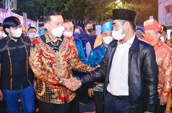 Hadiri Soft Opening JAS Festival 2022, Rusli Ahmad : Apresiasi kepada Walikota Pekanbaru, berikan Perhatian ke Pihak LPM Kelola Kuliner
