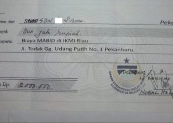 Benarkah Dana Bos dapat digunakan untuk Pelaksanaan Mabid SD sekota pada IKMI, Dan Apakah Benar sudah Dilaporkan ke Kejaksaan Negeri Pekanbaru ?