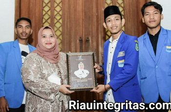 PC PMII Kabupaten Bengkalis Apresiasi Bupati Kasmarni Menyampaikan 9 Isu Strategis pada Kegiatan Konsultasi Publik ke-1 di Rau