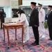 Pelantikan Tiga Pejabat Tinggi Menjadi PJ Bupati di Tiga Kabupaten di Lampung