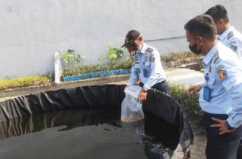 Demi Meningkatkan WBP, Lapas Kelas IIA Bengkalis Kerjasama dengan Peternakan Ikan Bengkalis