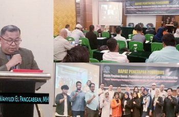 Drs. Wahyudi El Panggabean, M.H, Pimpin DPD Perhimpunan Jurnslis Siber, Provinsi Riau