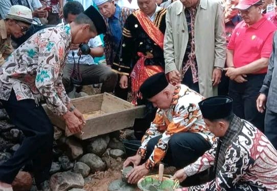 Buya Mahyeldi Resmikan Pondok Tahfiz SDN Pagadih Hilia dan Peletakan Batu Pertama Masjid Nurul Iman Pagadih