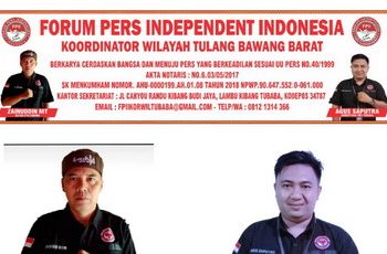 PemDes Enam Kecamatan Sambut Dengan Positif Terbentuknya FPII di Tulang Bawang Barat