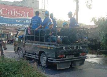 Tumpal Hutabarat Bicara !!! Meminta Angkutan Pekerja Subkontraktor PT IKPP TBK Perawang Ditindak
