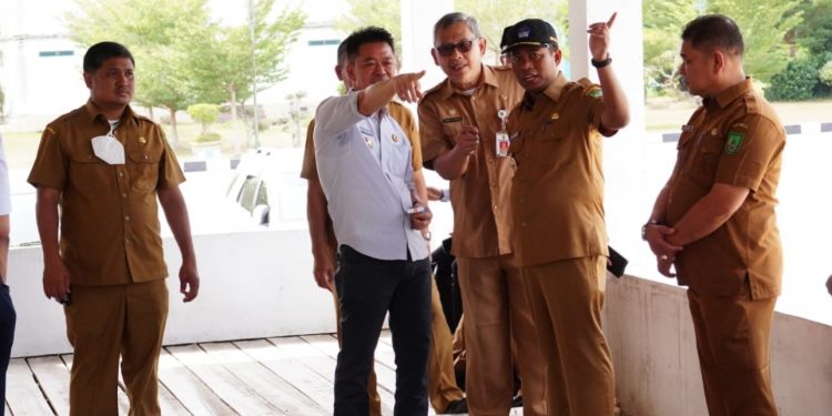 Bupati Rohil Tinjau Persiapan MTQ Tingkat Provinsi