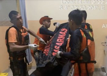 Bandar Narkoba Tewas Tengelam Setelah Melompat ke Sungai
