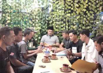 Jajaran Pengurus Gagak Hitam Bengkalis Menundurkan Diri