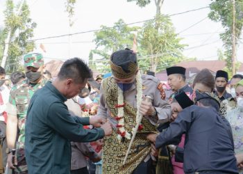 Sambut Kapolres Baru, Bupati Harap Andrian Pramudianto Betah di Rohil