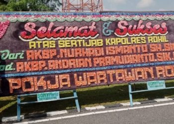 Pengurus Pokja Wartawan Rohil Ucapkan Selamat Datang Kapolres Baru