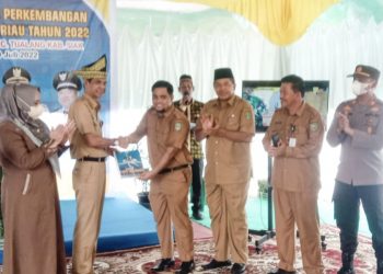 Kampung Perawang Barat Wakili Kabupaten Siak Lomba Desa Tingkat Provinsi Riau