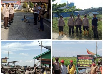 Antisipasi Karhutla, Polsek Bagan Sinembah Gelar Patroli
