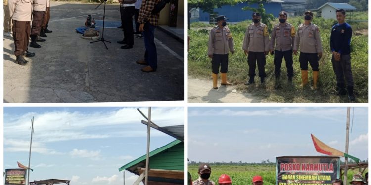 Antisipasi Karhutla, Polsek Bagan Sinembah Gelar Patroli
