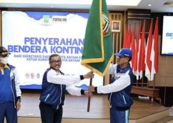 102 Atlet Batam Berjuang di Popda VIII, Pesan Rudi: Terget Juara Umum