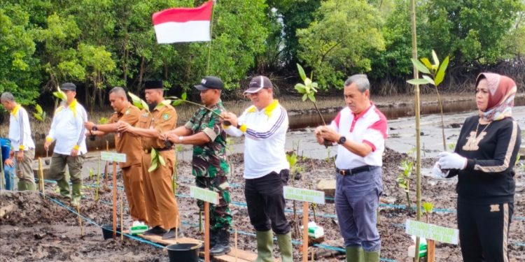 Gubri Tanam 200 Bibit Mangrove dan Luncurkan KKMD