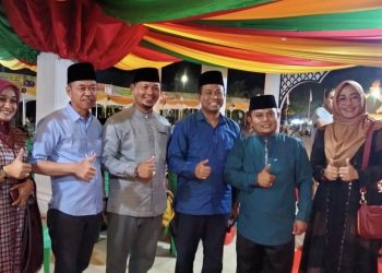 Bupati Rohil Saksikan Malam Final MTQ dan Kunjungi Stand Bazar
