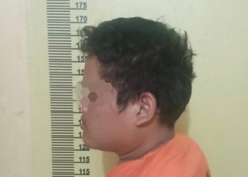 Tusuk Mata Kawan Pakai Gunting, ALT Diamankan Polsek Bagan Sinembah
