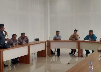 Insan Pers Rohil Audensi Bersama Diskominfotik