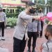 Kapolres Rohil Pimpin Apel Tradisi Siram Bunga ke 16 Bintara