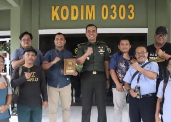 PWI dan Kodim 0303 Bengkalis Perkuat Kemitraan, Agendakan Sejumlah Kegiatan