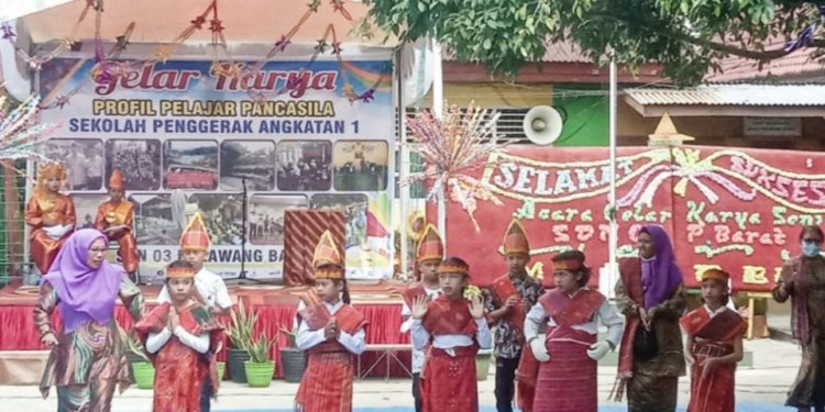 Gelar Karya Profil Pelajar Pancasila SDN 03 Perawang Barat Sukses