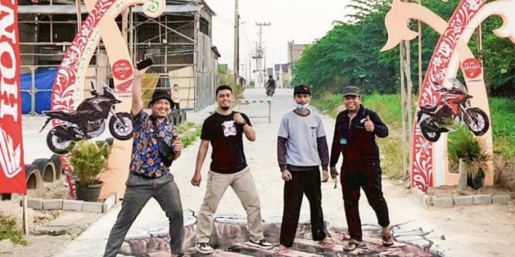 Camat Tualang Apresiasi Warga Perumahan Tualang Regency Sambut HUT RI