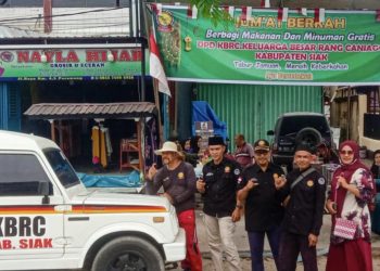 Berbagi Sesama, DPD KBRC Kabupaten Siak Gelar Jum’at Berkah 
