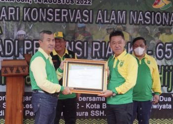 Bupati Rohil Hadiri Hari Konservasi Alam Nasional ke 13