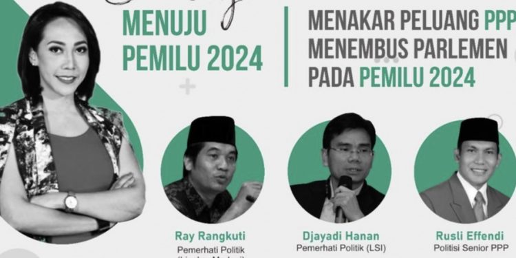 Menyongsong Pemilu 2024, PJS Gelar Dialog Politik Menakar Elektabilitas PPP