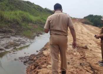 Tim DLH Siak Turun Ke Landfil PT. IKPP TBK Perawang , Diduga Terjadi Pencemaran