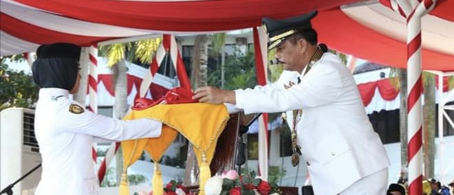 Upacara HUT RI ke- 77 Kota Batam Berlangsung Khidmat dan Meriah
