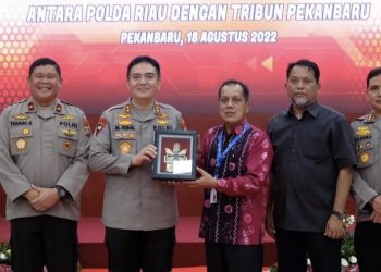 Tandatangani Kerjasama, Kapolda Riau Irjen Iqbal: Wujud Kemitraan dan Sinergitas Media