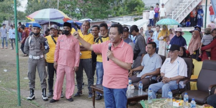 Wabup Rohil Buka Turnamen Sepakbola Usia Dini Piala Camat Bangko