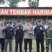 Kepala BNN RI Latihan Menembak di Mako Brimob Saat Kunker ke Riau
