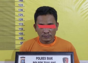 Opsnal Polsek Tualang Amakan Bandar Chip Judi Game High Domino