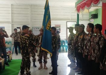 Ketua GM-FKPPI 0411 Rohil Lantik 7 Pengurus Rayon Kecamatan