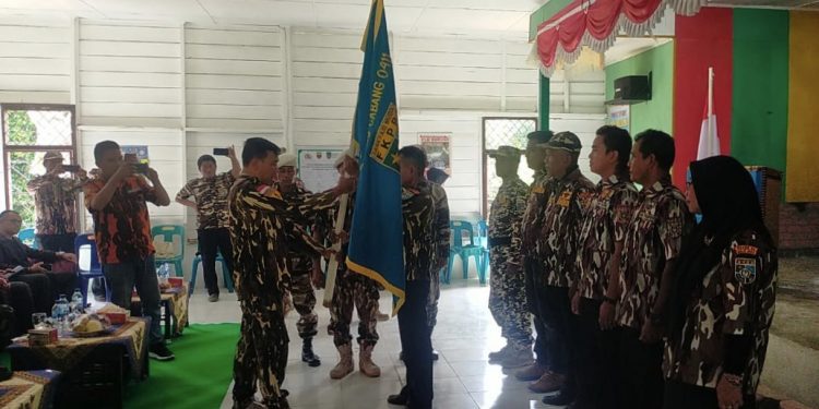 Ketua GM-FKPPI 0411 Rohil Lantik 7 Pengurus Rayon Kecamatan