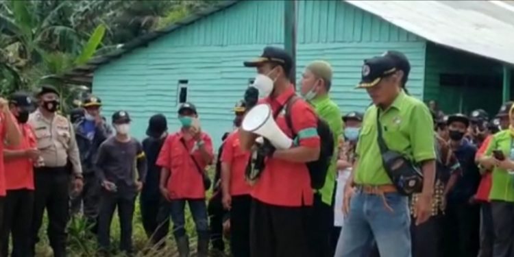 Pengurus Koperasi Bumi Melayu Berjaya Gelar Aksi Damai di PT. Tunggal Mitra Plantation