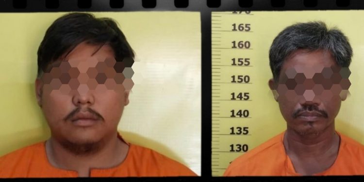 Satreskrim Polres Rohil Ciduk 2 Pelaku Pengetap BBM Bersubsidi 