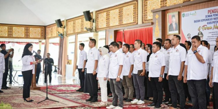 Hadiri Pelantikan DPD BKNDI Bengkalis, ini Pesan Bupati Kasmarni