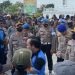 Polres Rohil Kerahkan Ratusan Personil Pengamanan Aksi Demo