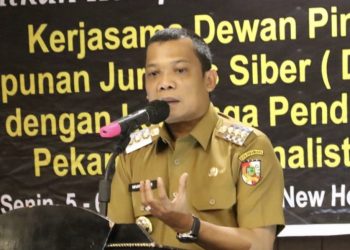 Buka Pelatihan Jurnalistik PJS, Pj Walikota Berharap Profesionalisme Wartawan Meningkat