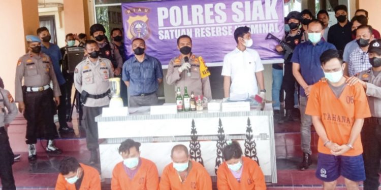 Polres Siak Berhasil Ungkap dan Ciduk Pelaku Kasus Eksploitasi Anak