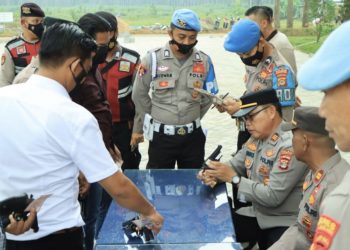 Sipropam Polres Tulang Bawang Barat Cek Personel Pemegang Senpi Dinas