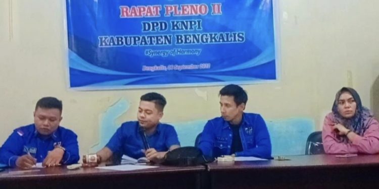 Pengurus DPD KNPI Bengkalis Gelar Rapat Pleno II, 3 Poin Penting yang Dibahas