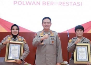 Sempena HUT Polwan, 4 Srikandi Bhayangkara Berprestasi Terima Penghargaan